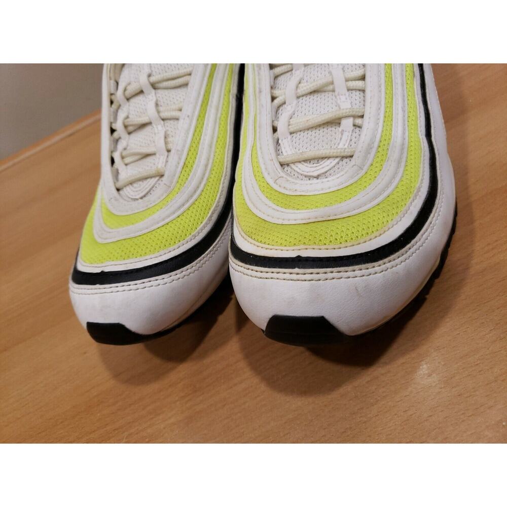 Nike Air Max 97 White/Rush Pink-Black-Volt (CI9871 100) 4H Size 13 - Picture 11 of 12